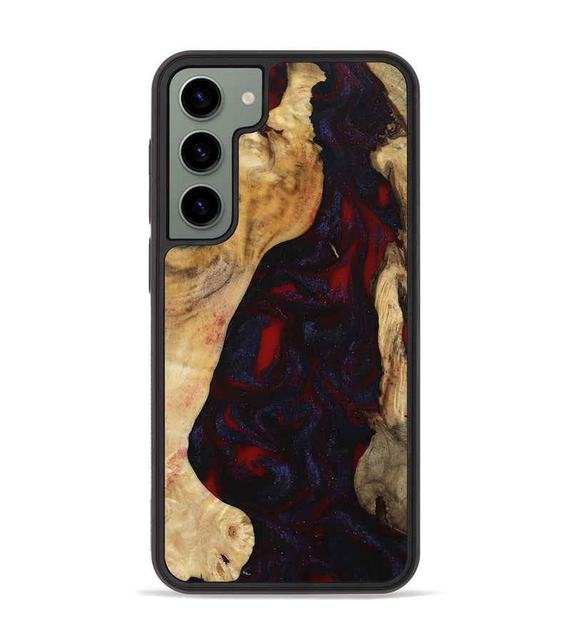 Galaxy S23 Plus Wood Phone Case - Evelyn (Red, 800022)