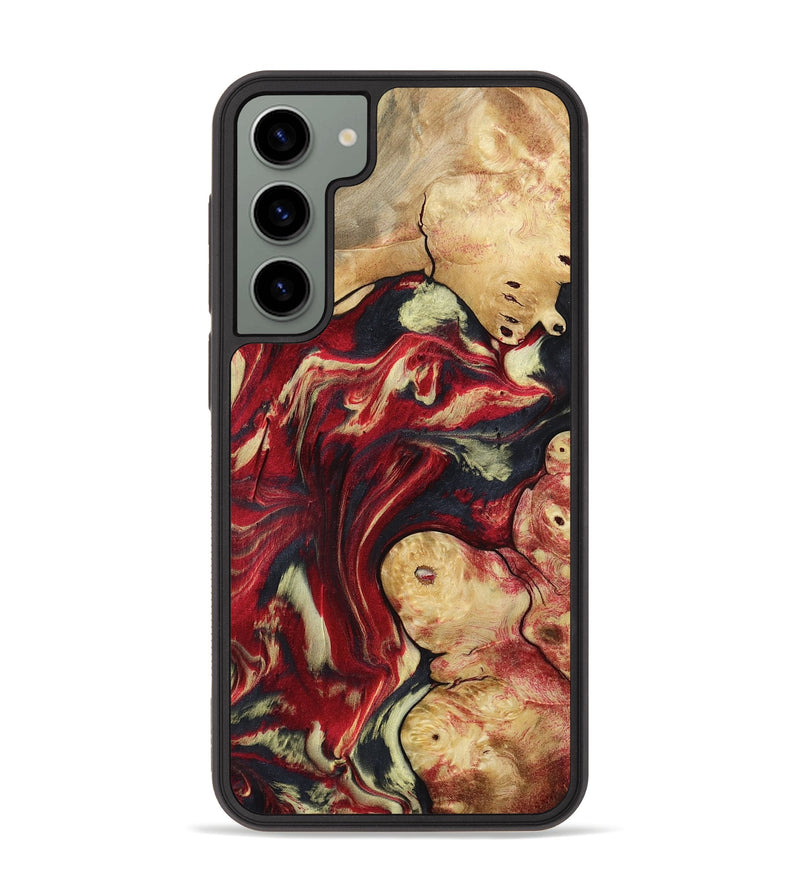 Galaxy S23 Plus Wood Phone Case - Cullen (Red, 800024)