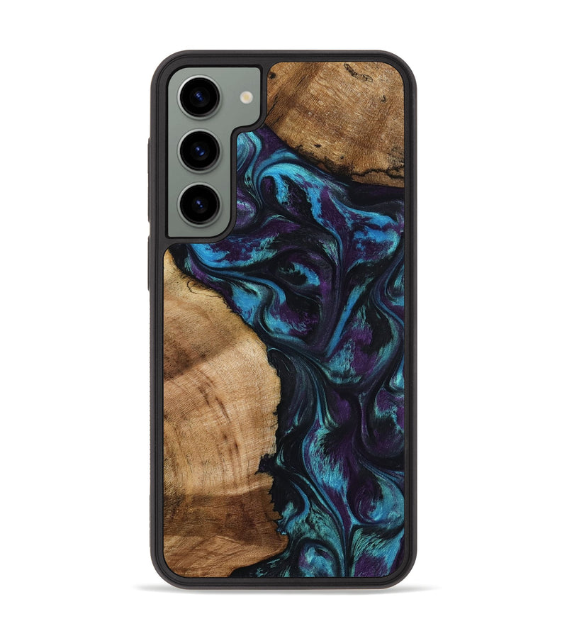 Galaxy S23 Plus Wood Phone Case - Nikolas (Purple, 800028)