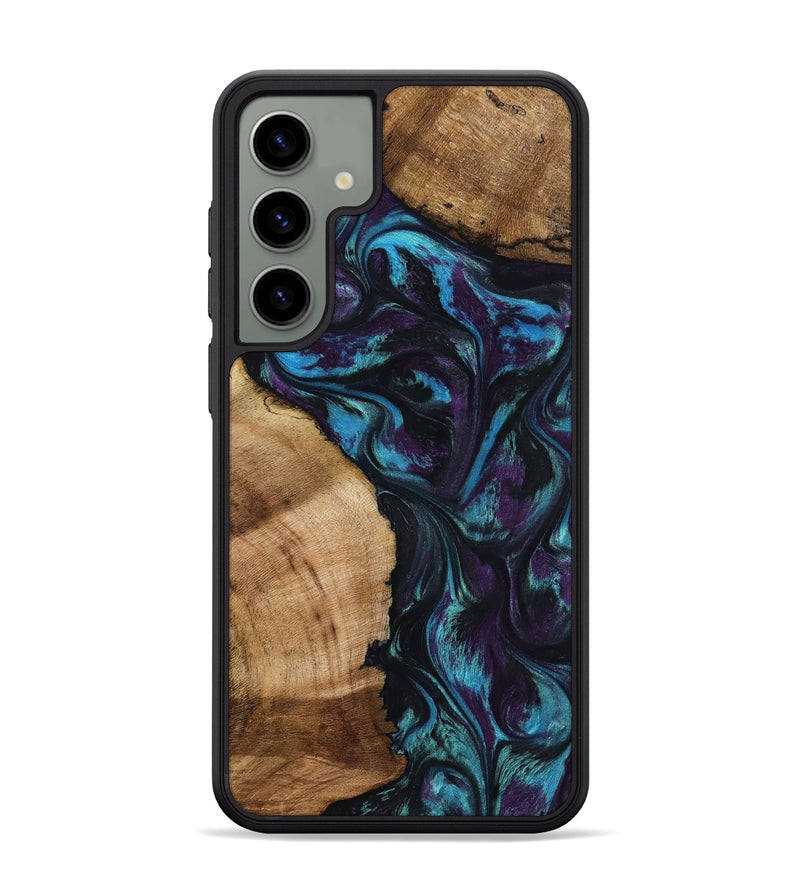 Galaxy S24 Plus Wood Phone Case - Nikolas (Purple, 800028)