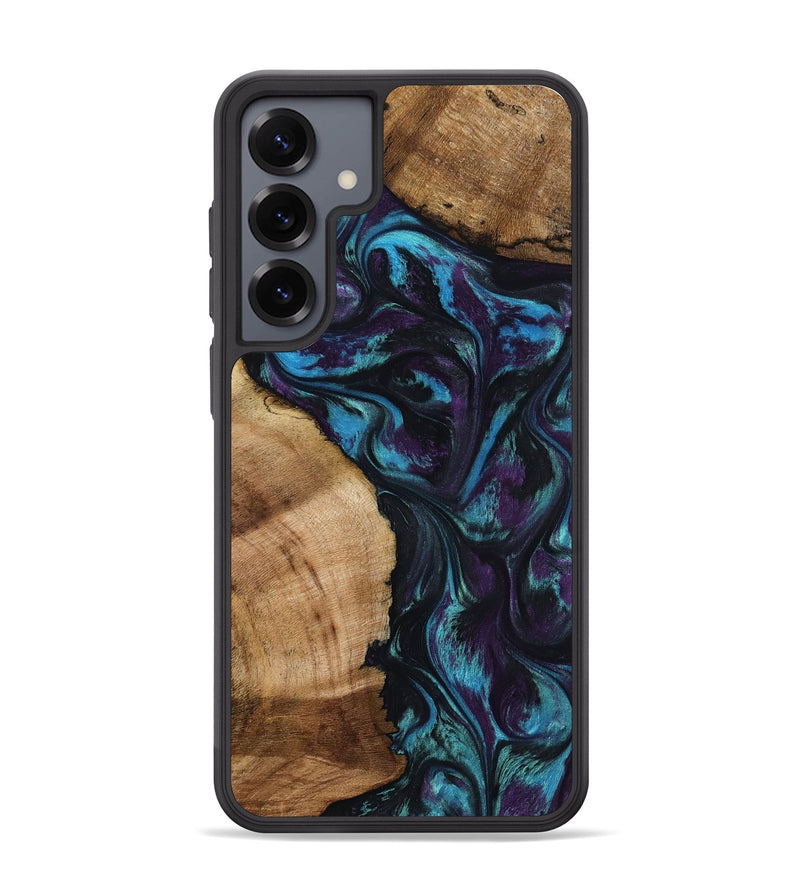 Galaxy S25 Plus Wood Phone Case - Nikolas (Purple, 800028)