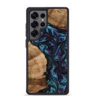 Galaxy S25 Ultra Wood Phone Case - Nikolas (Purple, 800028)