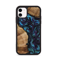 iPhone 11 Wood Phone Case - Nikolas (Purple, 800028)