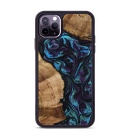 iPhone 11 Pro Max Wood Phone Case - Nikolas (Purple, 800028)