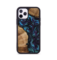 iPhone 11 Pro Wood Phone Case - Nikolas (Purple, 800028)