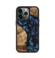 iPhone 13 Pro Wood Phone Case - Nikolas (Purple, 800028)