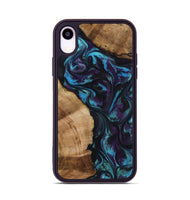 iPhone Xr Wood Phone Case - Nikolas (Purple, 800028)