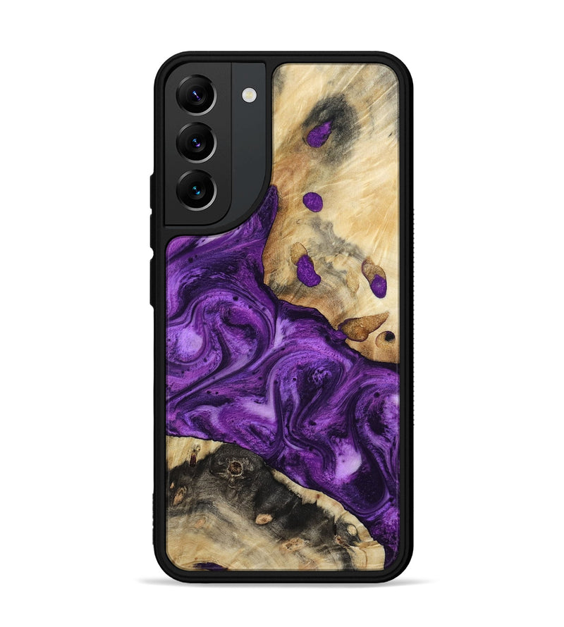 Galaxy S22 Plus Wood Phone Case - Etta (Purple, 800029)