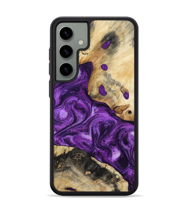 Galaxy S24 Plus Wood Phone Case - Etta (Purple, 800029)