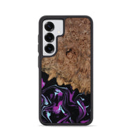 Galaxy S25 Wood Phone Case - Briana (Purple, 800030)