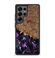 Galaxy S25 Ultra Wood Phone Case - Briana (Purple, 800030)
