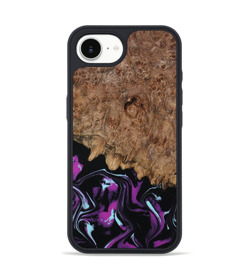 iPhone 16e Wood Phone Case - Briana (Purple, 800030)