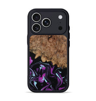 iPhone 17 Pro Wood Phone Case - Briana (Purple, 800030)