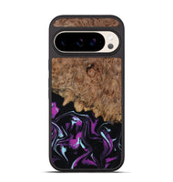 Pixel 10 Wood Phone Case - Briana (Purple, 800030)