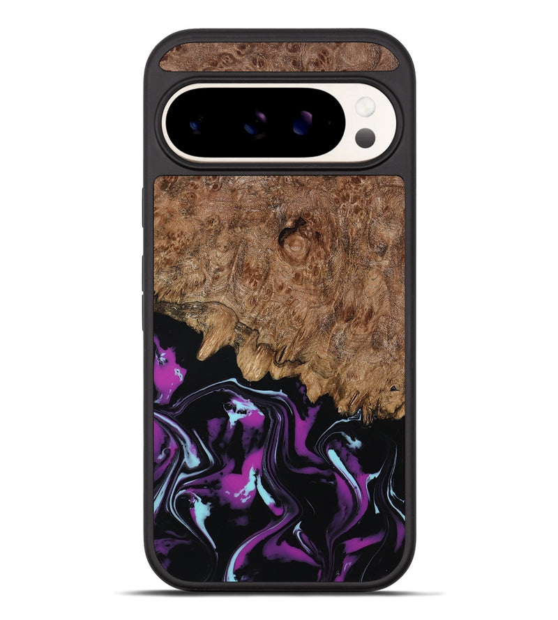 Pixel 10 Pro XL Wood Phone Case - Briana (Purple, 800030)
