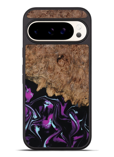 Pixel 9 Pro XL Wood Phone Case - Briana (Purple, 800030)