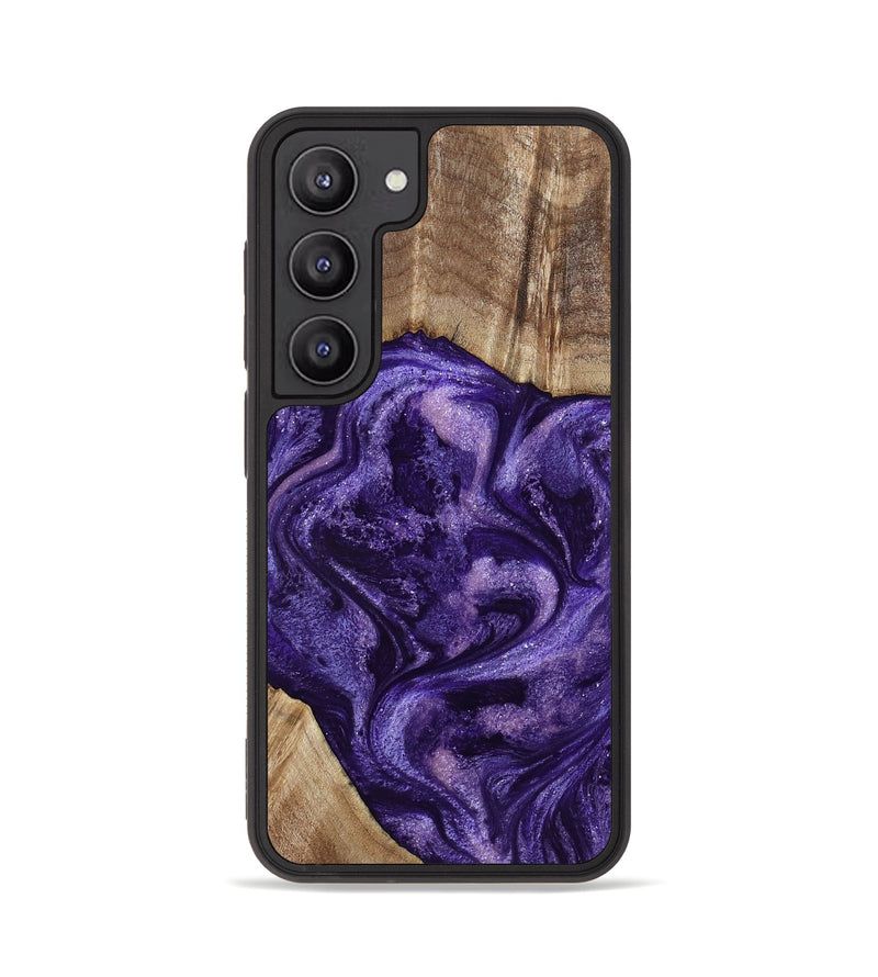 Galaxy S23 Wood Phone Case - Tawanna (Purple, 800031)