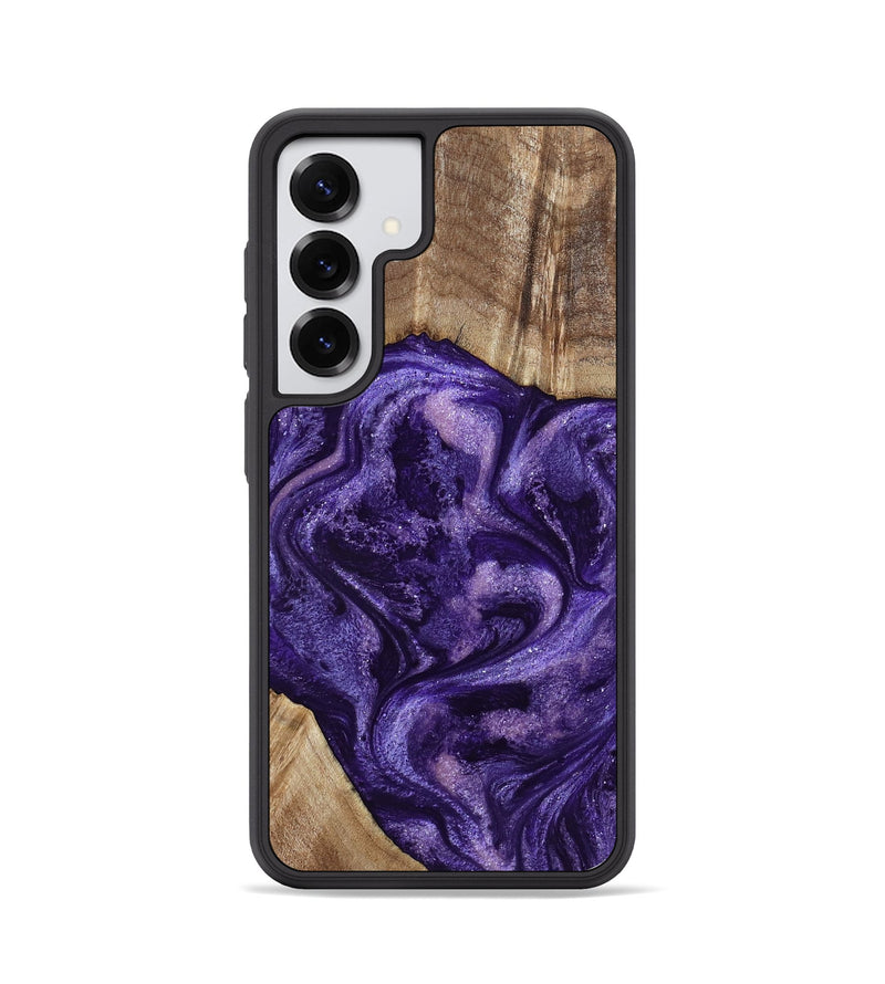 Galaxy S25 Wood Phone Case - Tawanna (Purple, 800031)