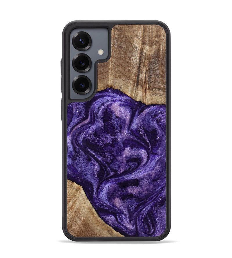 Galaxy S25 Plus Wood Phone Case - Tawanna (Purple, 800031)