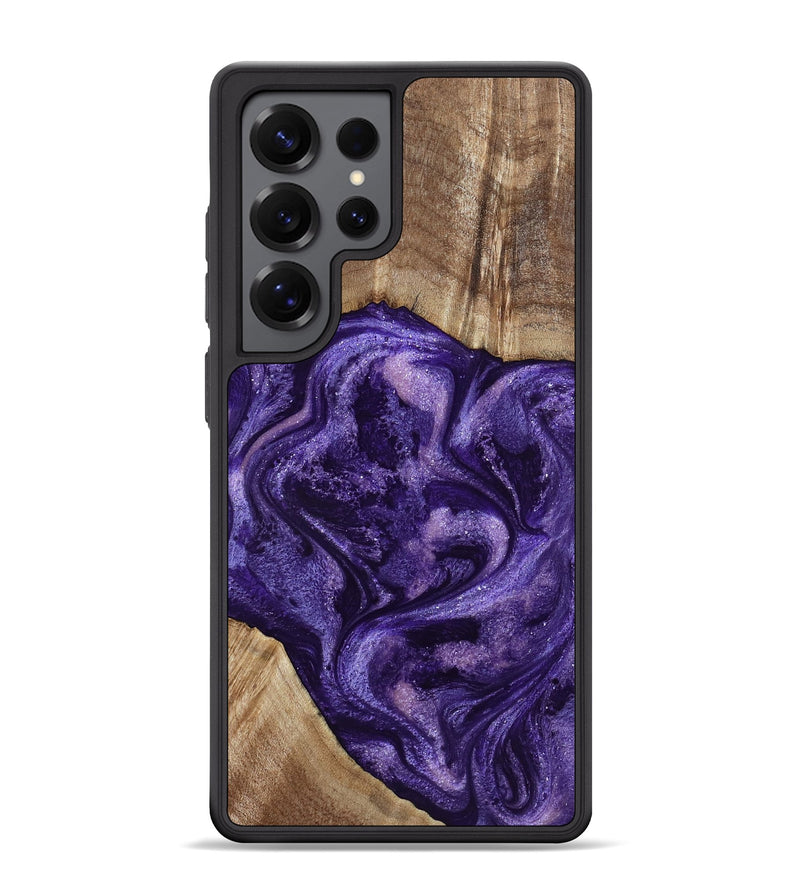 Galaxy S25 Ultra Wood Phone Case - Tawanna (Purple, 800031)
