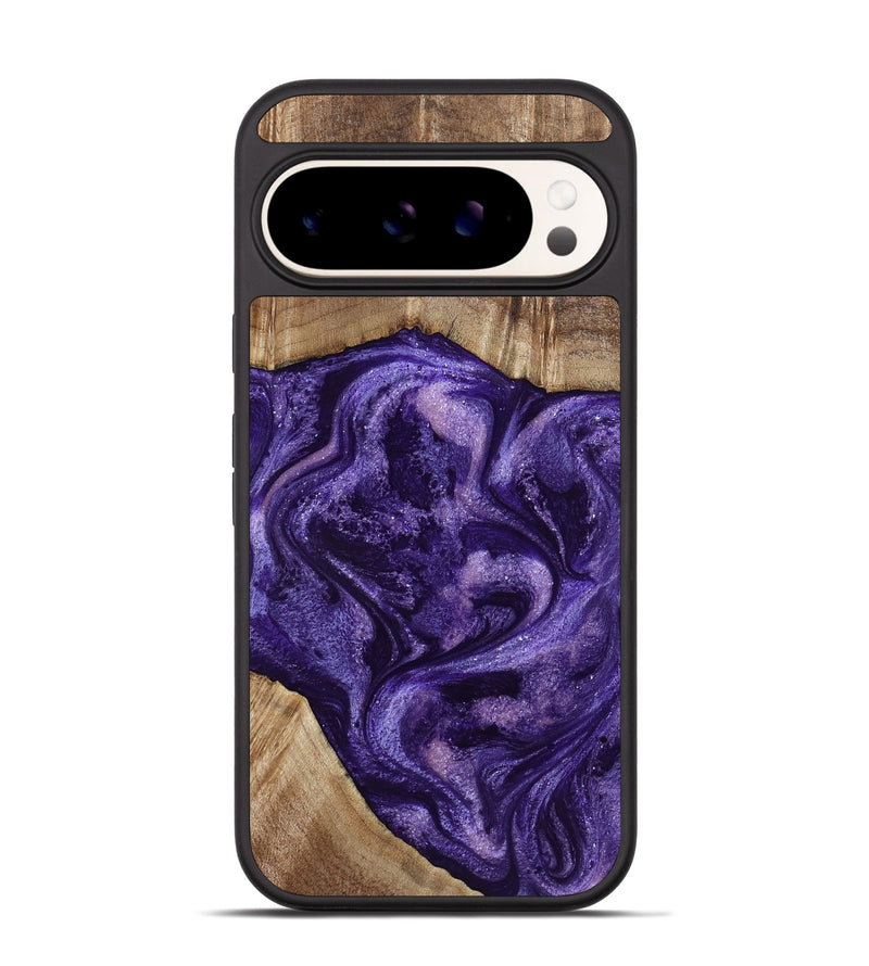 Pixel 9 Pro Wood Phone Case - Tawanna (Purple, 800031)