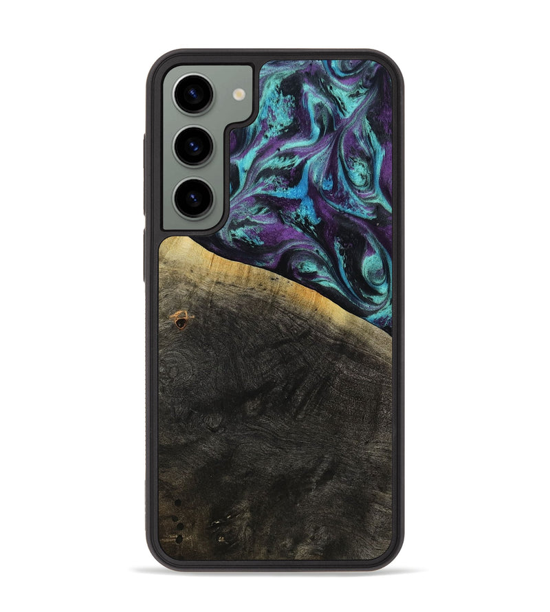 Galaxy S23 Plus Wood Phone Case - Elna (Purple, 800032)