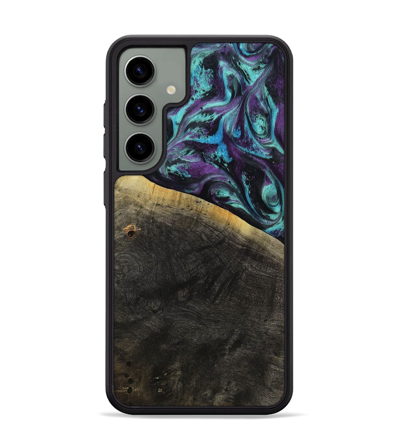 Galaxy S24 Plus Wood Phone Case - Elna (Purple, 800032)