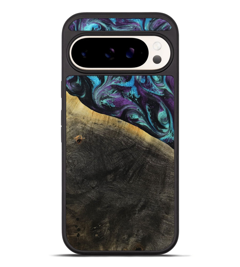 Pixel 10 Pro XL Wood Phone Case - Elna (Purple, 800032)