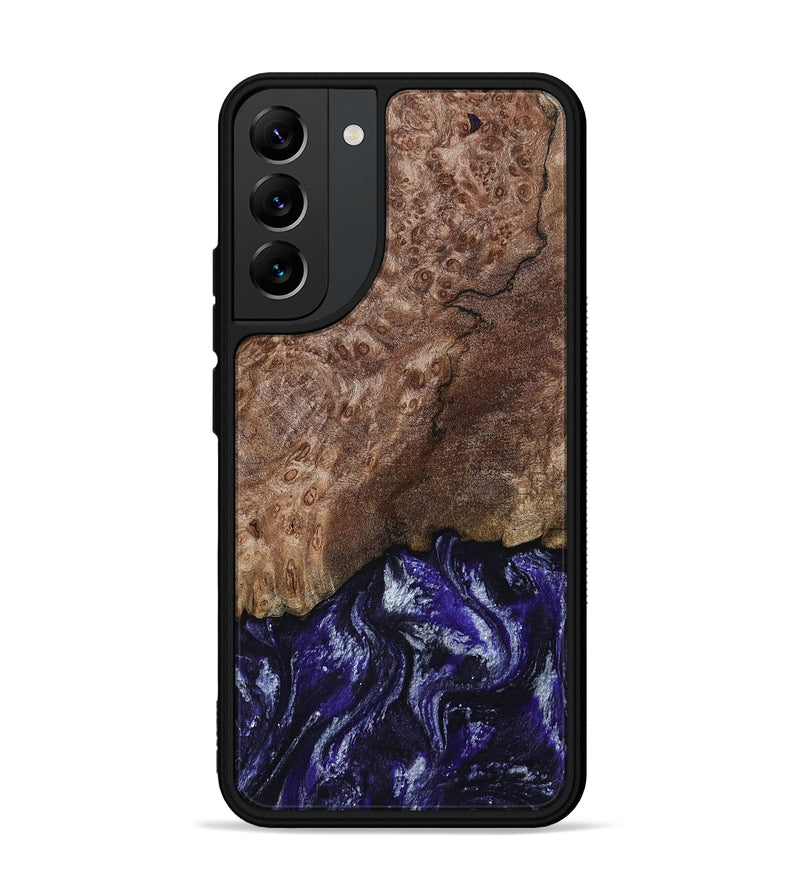 Galaxy S22 Plus Wood Phone Case - Nicole (Purple, 800036)