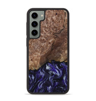 Galaxy S23 Plus Wood Phone Case - Nicole (Purple, 800036)