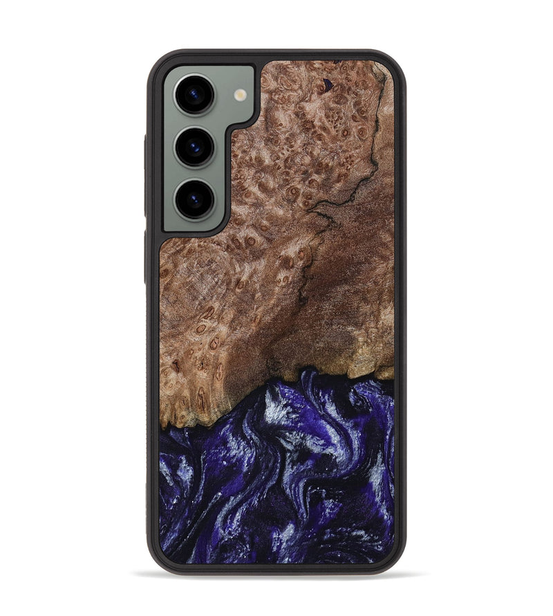 Galaxy S23 Plus Wood Phone Case - Nicole (Purple, 800036)