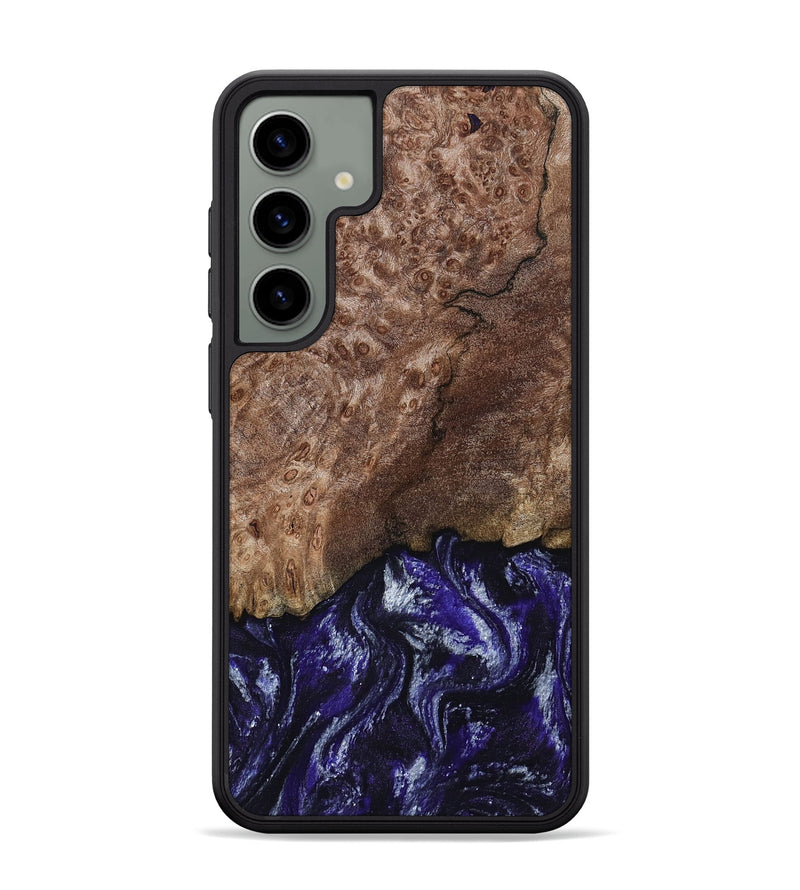 Galaxy S24 Plus Wood Phone Case - Nicole (Purple, 800036)
