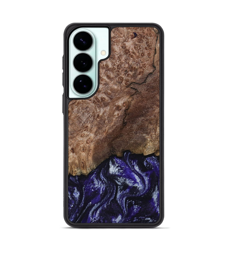 Galaxy S26 Plus Wood Phone Case - Nicole (Purple, 800036)