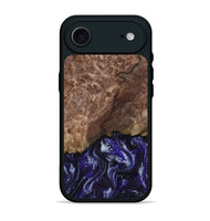 iPhone 17 Air Wood Phone Case - Nicole (Purple, 800036)