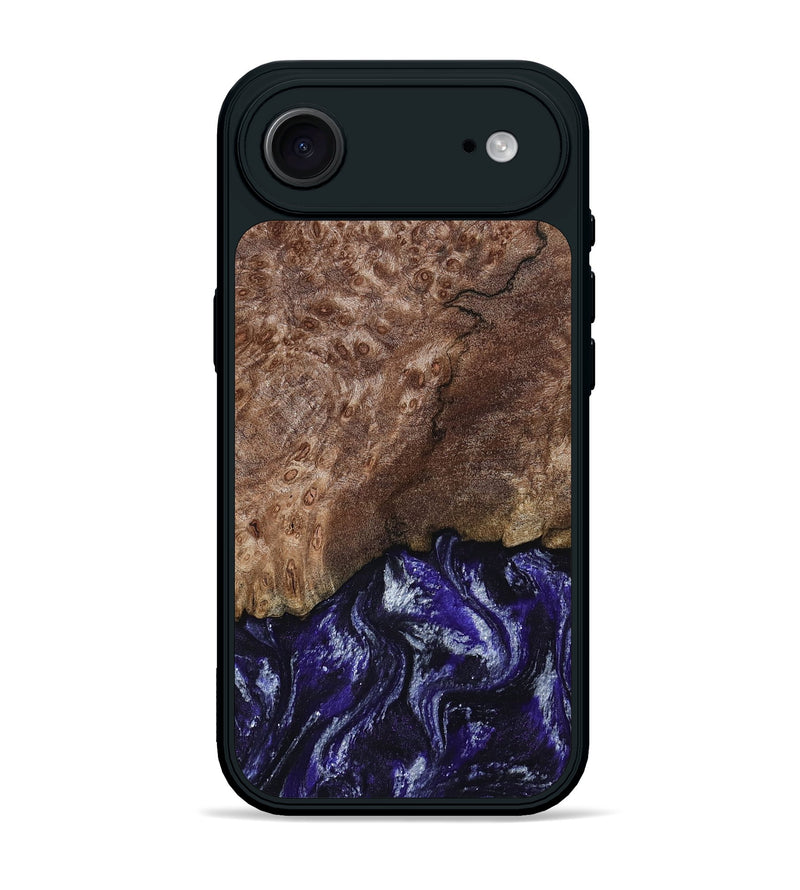 iPhone 17 Air Wood Phone Case - Nicole (Purple, 800036)