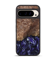 Pixel 10 Wood Phone Case - Nicole (Purple, 800036)