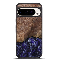 Pixel 10 Pro XL Wood Phone Case - Nicole (Purple, 800036)