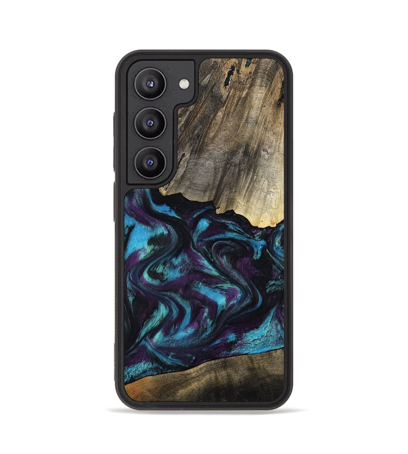Galaxy S23 Wood Phone Case - Jaylon (Purple, 800037)