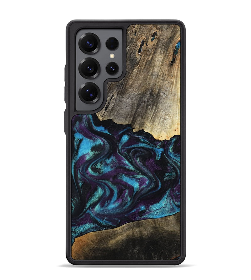 Galaxy S25 Ultra Wood Phone Case - Jaylon (Purple, 800037)