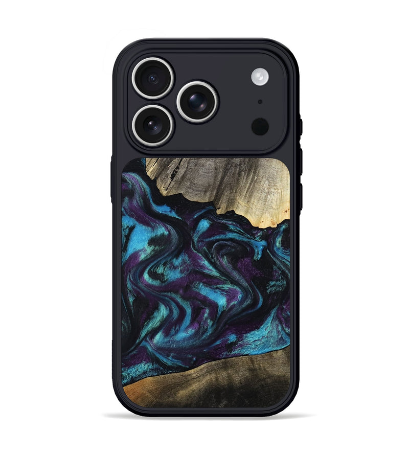 iPhone 17 Pro Wood Phone Case - Jaylon (Purple, 800037)