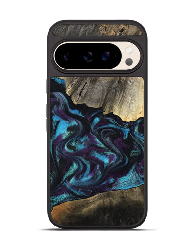 Pixel 10 Wood Phone Case - Jaylon (Purple, 800037)
