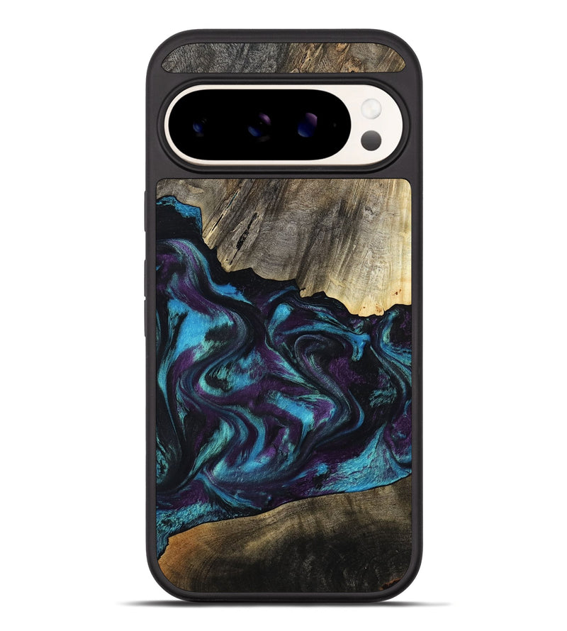 Pixel 10 Pro XL Wood Phone Case - Jaylon (Purple, 800037)