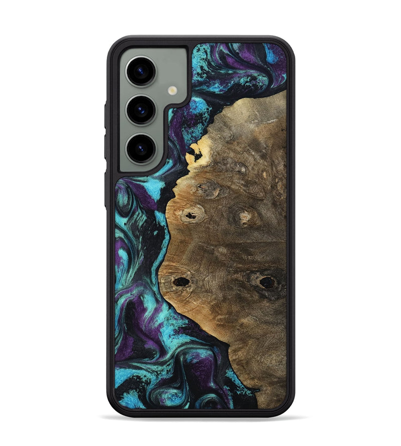 Galaxy S24 Plus Wood Phone Case - Micaela (Purple, 800038)