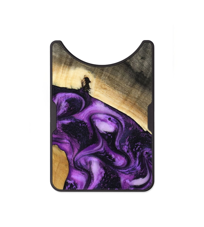 Alloy Wood Wallet - Ermias (Purple, 800039)