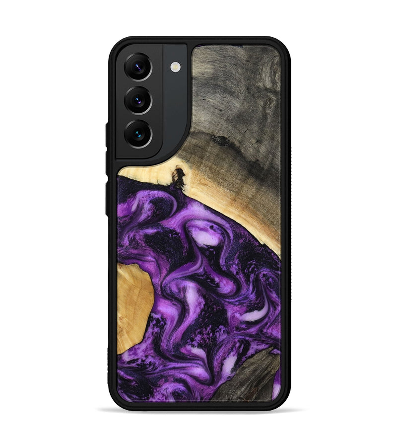 Galaxy S22 Plus Wood Phone Case - Ermias (Purple, 800039)