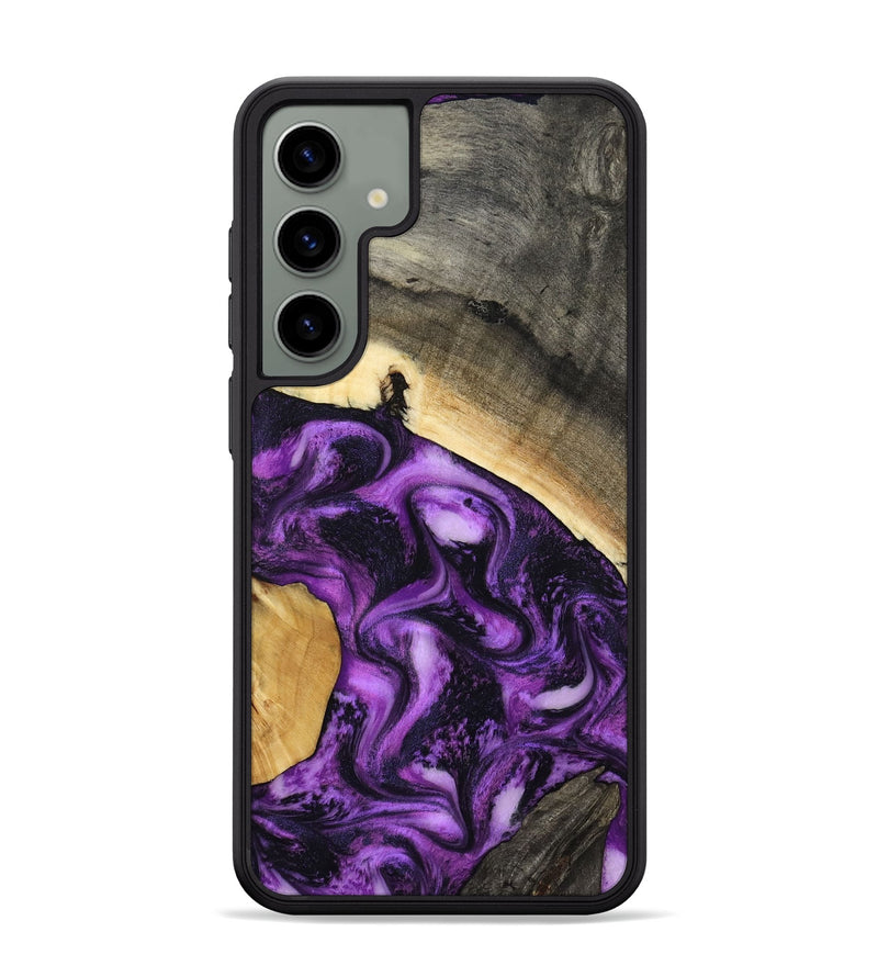 Galaxy S24 Plus Wood Phone Case - Ermias (Purple, 800039)