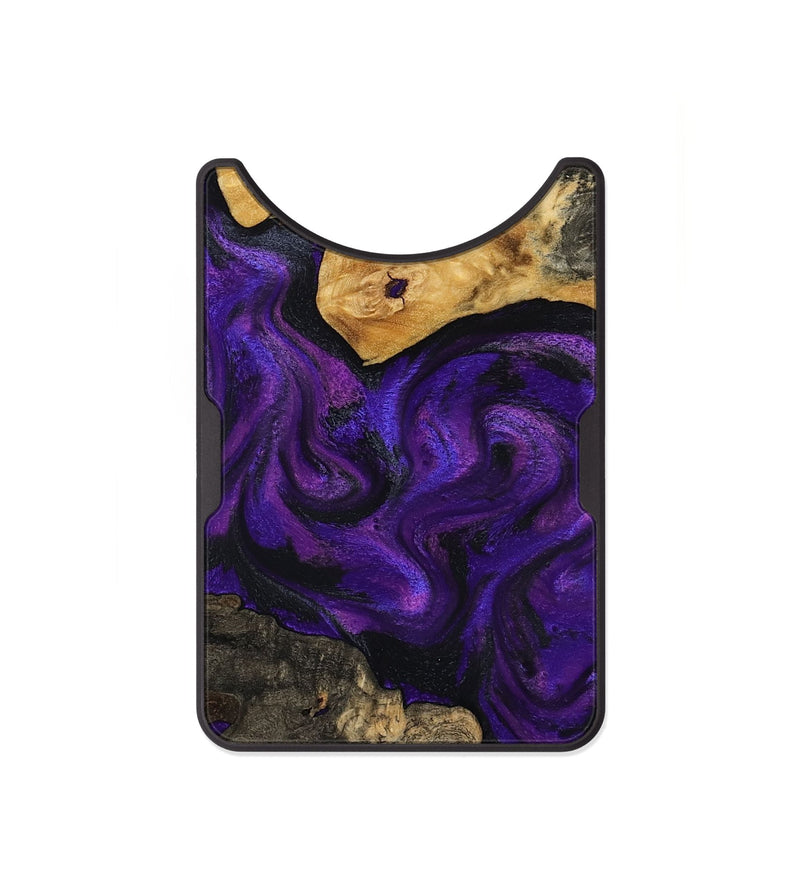 Alloy Wood Wallet - Cicely (Purple, 800042)