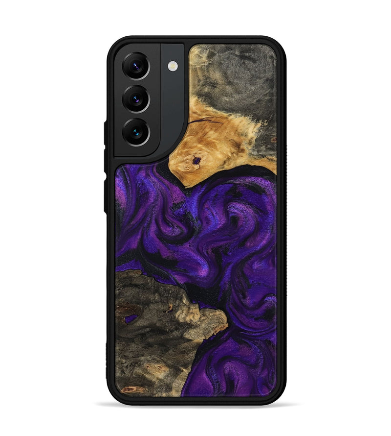 Galaxy S22 Plus Wood Phone Case - Cicely (Purple, 800042)