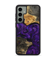 Galaxy S24 Plus Wood Phone Case - Cicely (Purple, 800042)