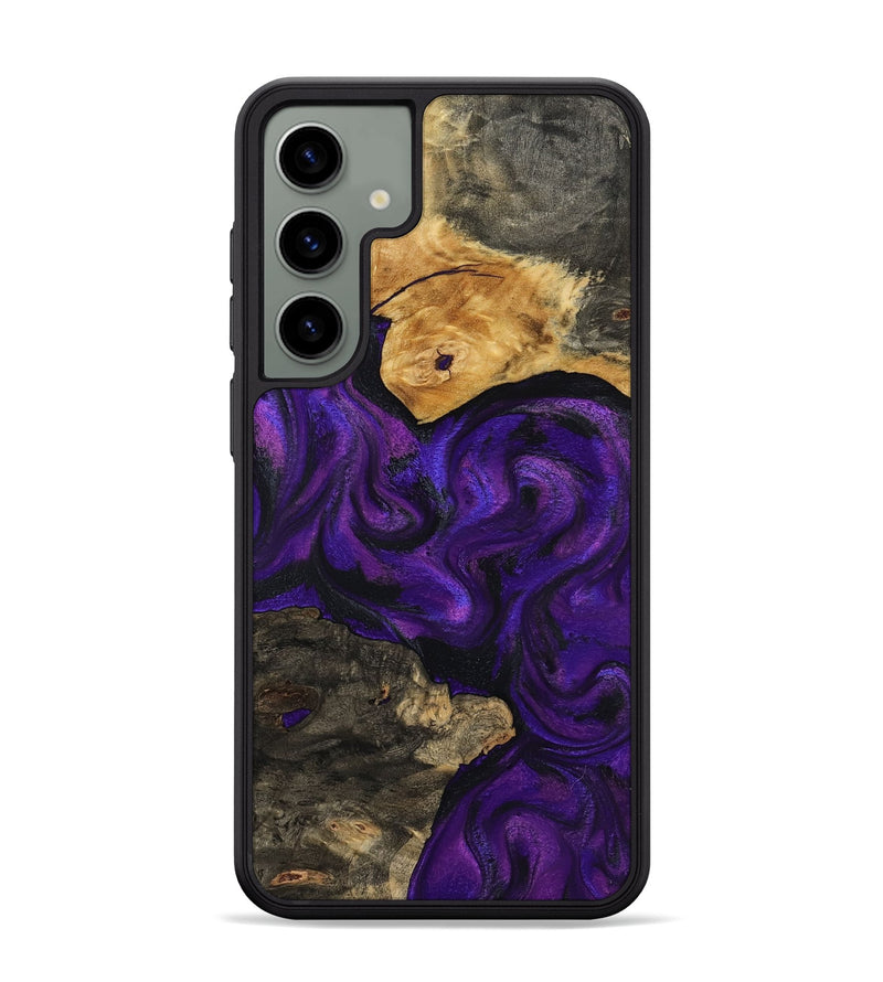 Galaxy S24 Plus Wood Phone Case - Cicely (Purple, 800042)
